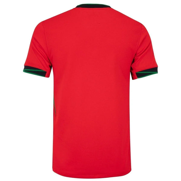 Camisa Portugal Home Eurocopa 2024/2025 Torcedor Masculina Vermelho+Verde