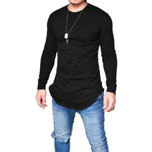 Camiseta Masculina Vermelha Long Line