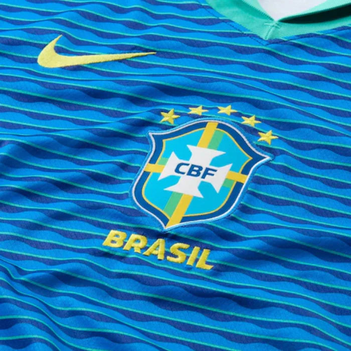 Camisa Brasil II 2024/25 Nike Torcedor Masculina Azul