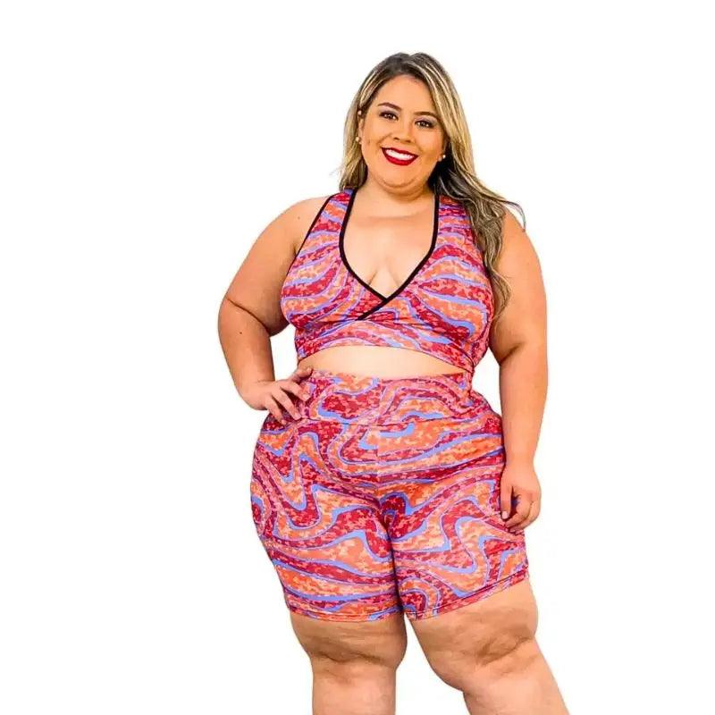 Conjunto Fitness Plus Size: Conforto e Estilo para Suas Atividades Físicas