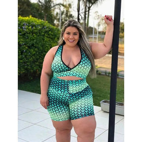 Conjunto Fitness Plus Size: Conforto e Estilo para Suas Atividades Físicas