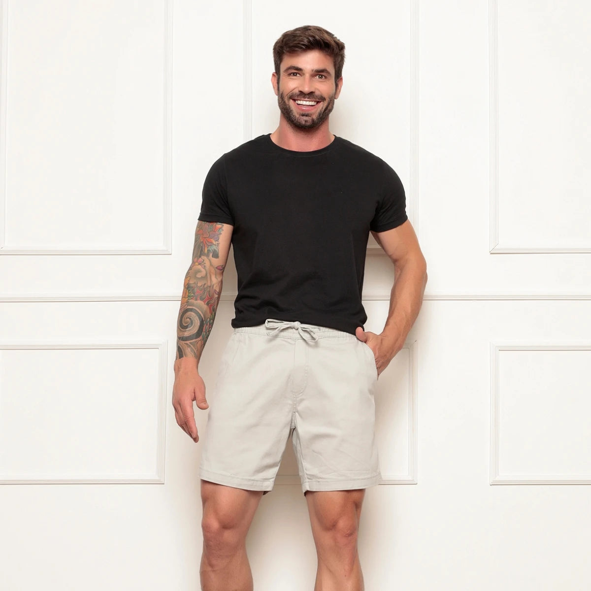 Short Masculino Jogger Sarja