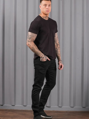 Calça Masculina Skinny Preta