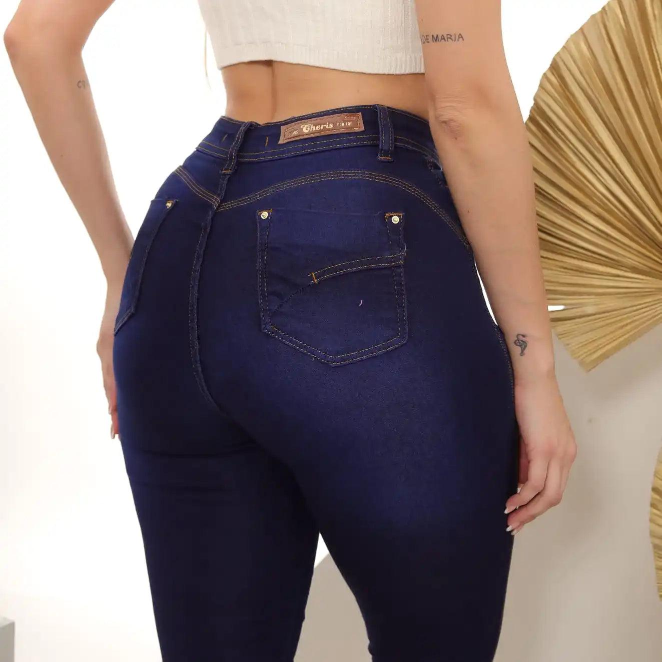 Calça Jeans Skinny Feminina com Cinta Lipo Estilo Comfort – Milaa