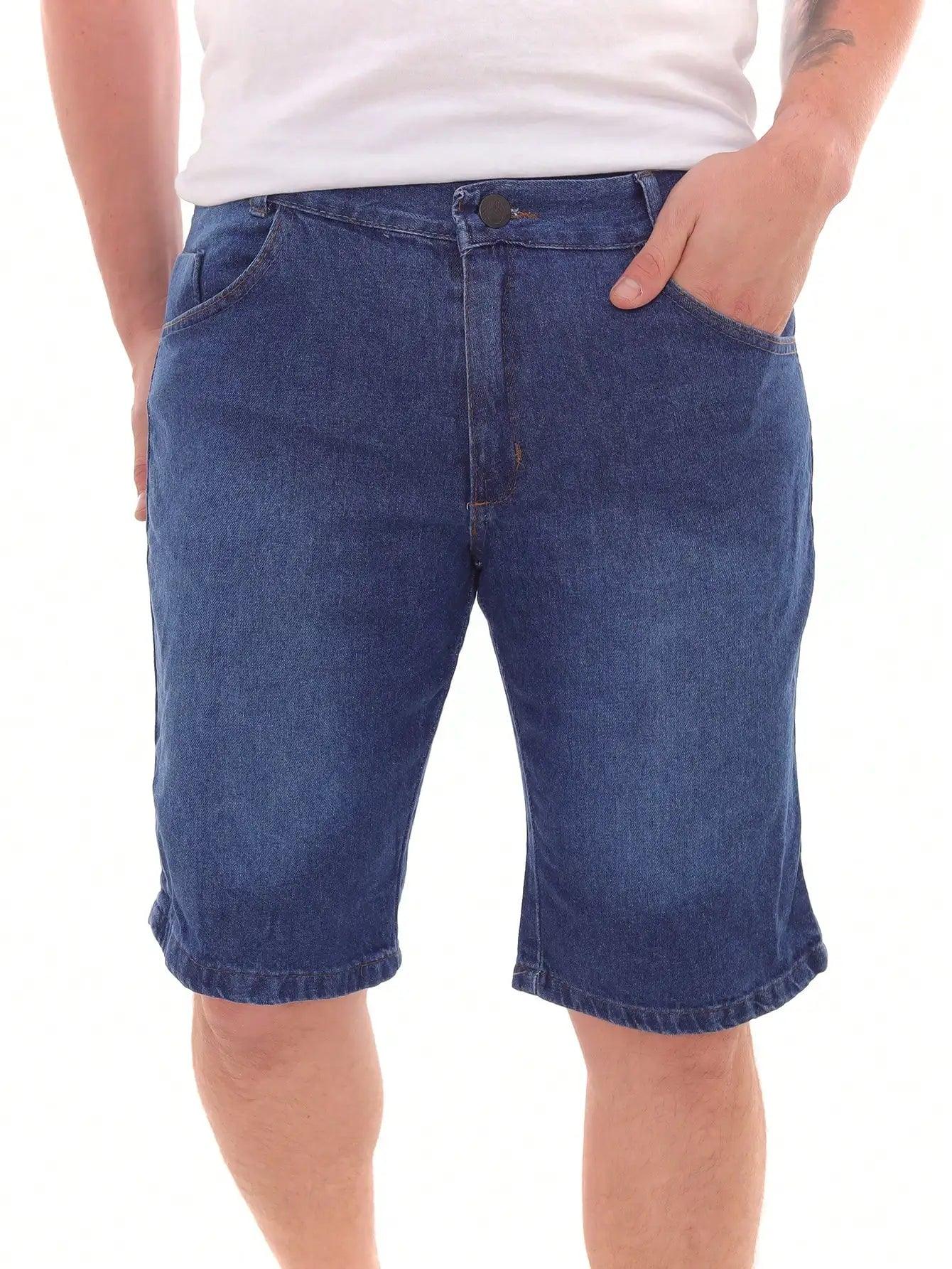 Bermuda Jeans Masculina Casual