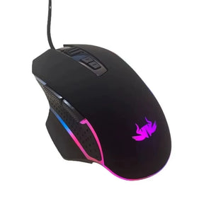 Mouse Gamer com Fio RGB LED  4800DPI com 7 Botões