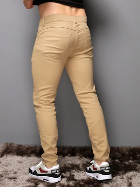 Calça Masculina Skinny Sarja com Elastano