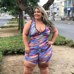 Conjunto Fitness Plus Size: Conforto e Estilo para Suas Atividades Físicas