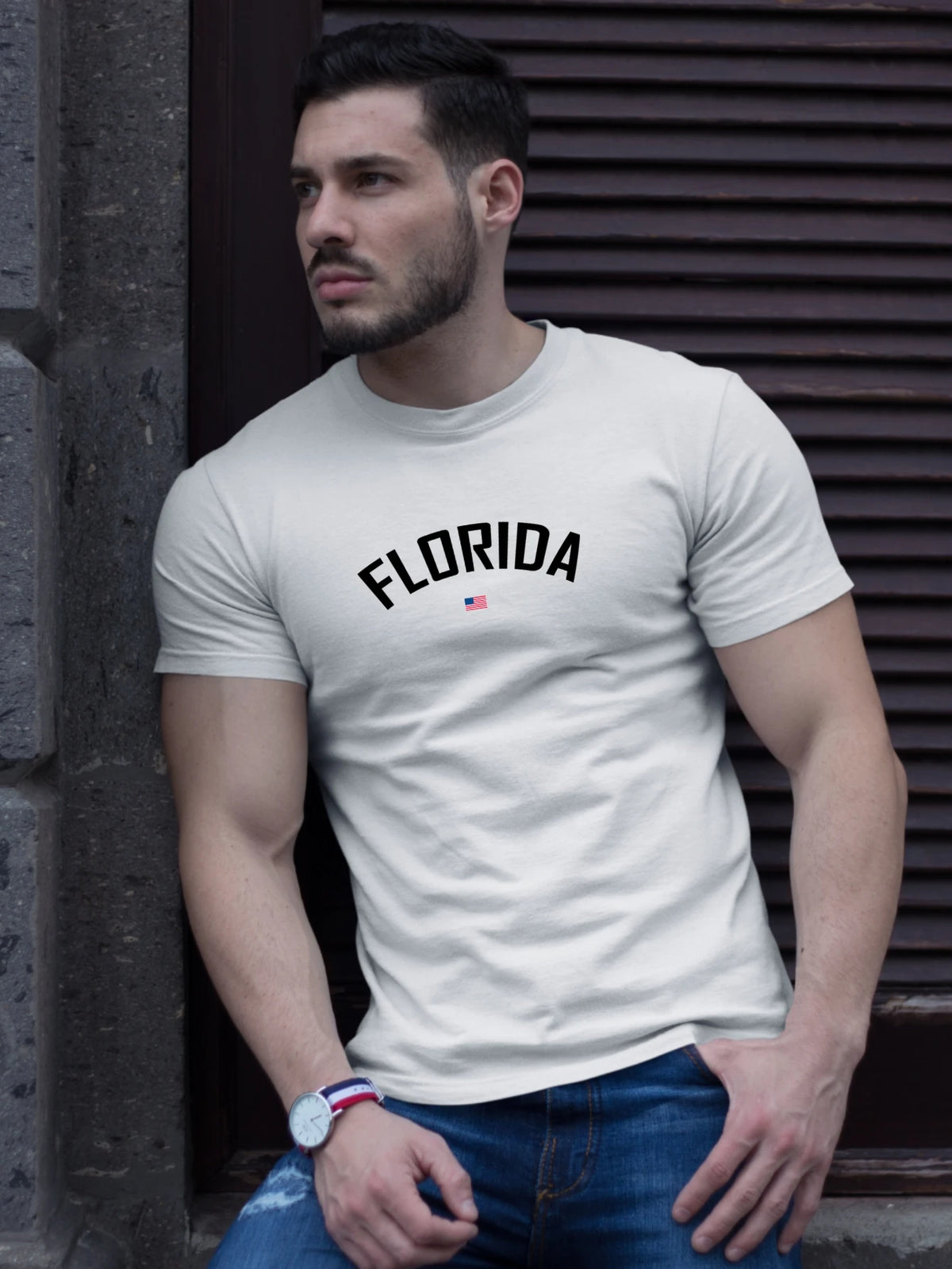 Camiseta Masculina Florida Algodão Unissex