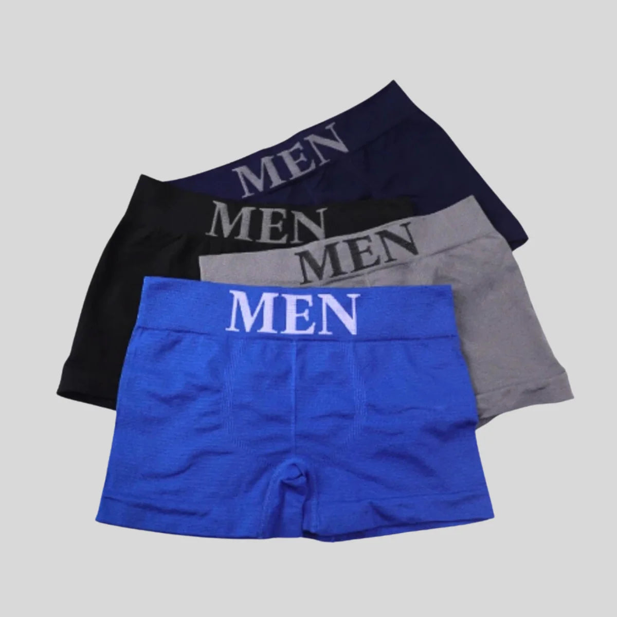 Kit com 10 Cuecas Boxer Masculinas em Microfibra