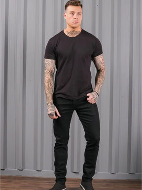 Calça Masculina Skinny Preta