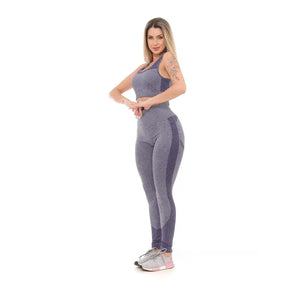 Calça Legging Fitness Feminina Cintura Alta Vermelho Marsala - Milaa