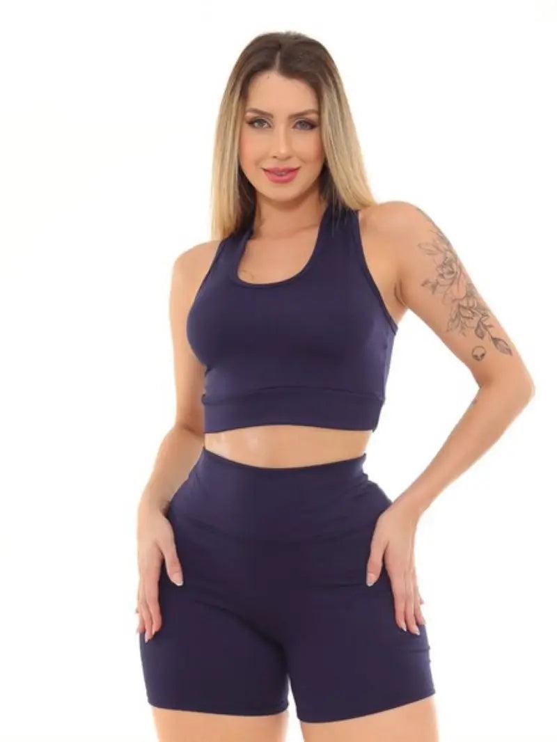 Top e Short para Academia: Conjunto Suplex Academy