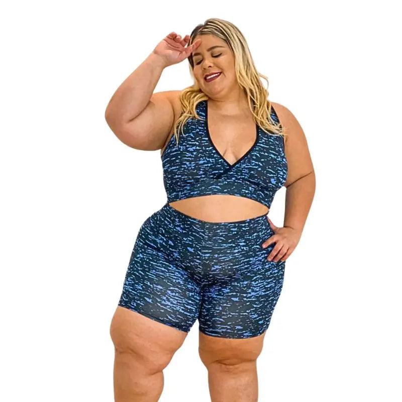 Conjunto Fitness Plus Size: Conforto e Estilo para Suas Atividades Físicas