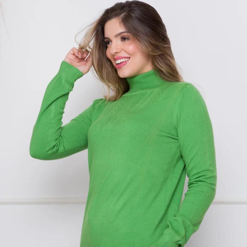 Blusa de Manga Longa com Lã de Cacharrel – Ideal para Climas Frios