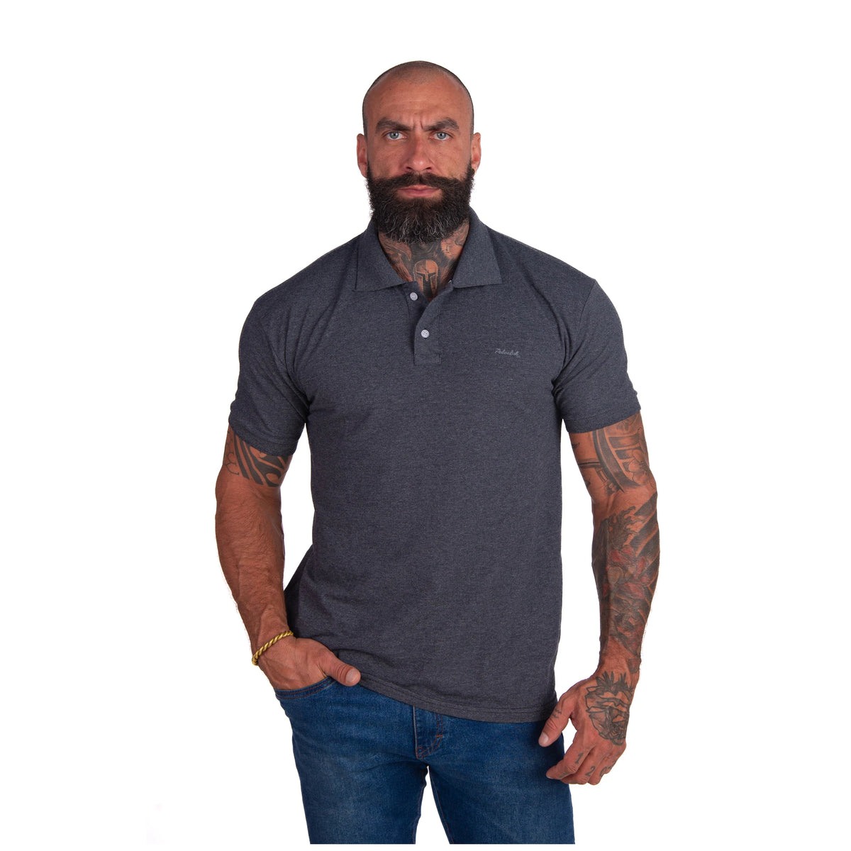 Kit com 5 Camisas Masculinas Polo