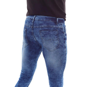 Calça Jeans Masculina Skinny Azul Delavê - Milaa