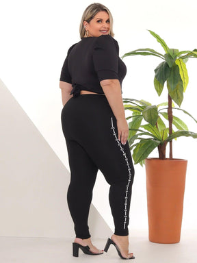 Calça Legging Feminina Plus Size – Milaa