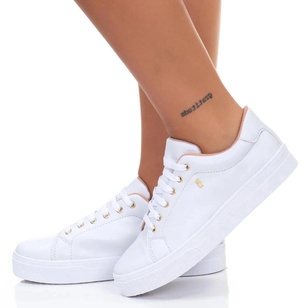 Tênis Feminino Casual Branco