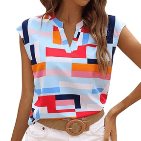 Blusa Elegante Feminina com Estampa