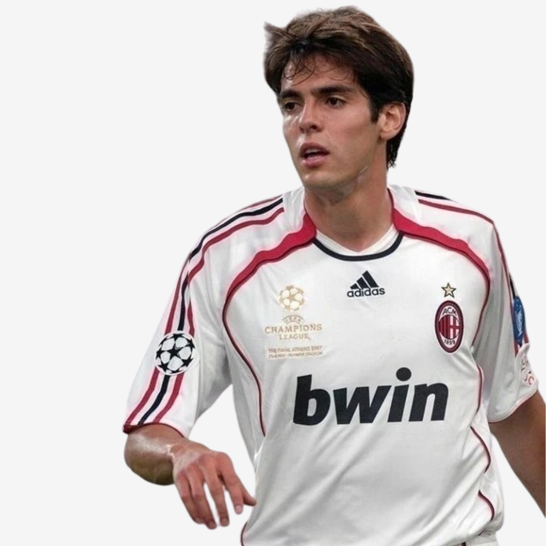 Camisa Retrô Milan 2006 Masculina Adidas Branca Kaká