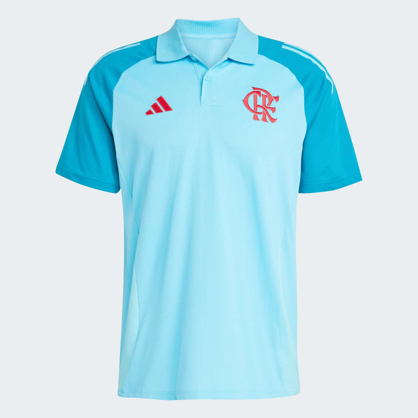 Camisa Polo Algodão CR Flamengo Tiro 24 Torcedor Masculina