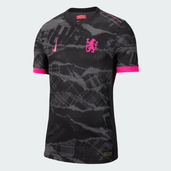 Camisa Nike FC Chelsea III 2024/25 Torcedor Pro Masculina Preto