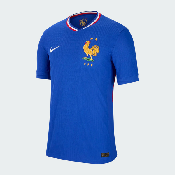 Camisa Nike França I 2024/25 Torcedor Pro Masculina Azul
