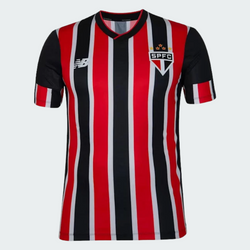 Camisa São Paulo II 24/25 Jogador Masculina Preto+Vermelho