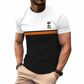 Camiseta Masculina Estilo 3D Vintage