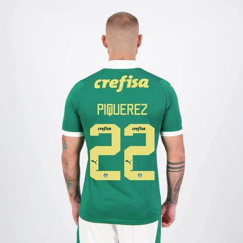 Camisa l do Palmeiras 2024 S/N Puma Masculina Jogador Verde