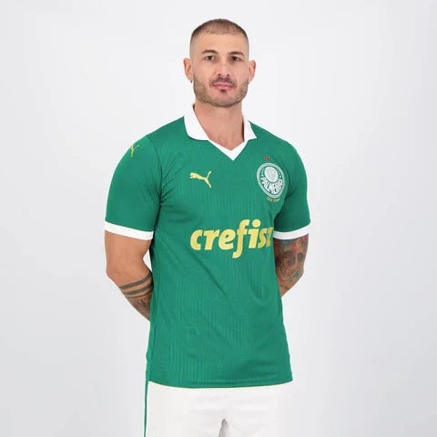 Camisa l do Palmeiras 2024 S/N Puma Masculina Jogador Verde