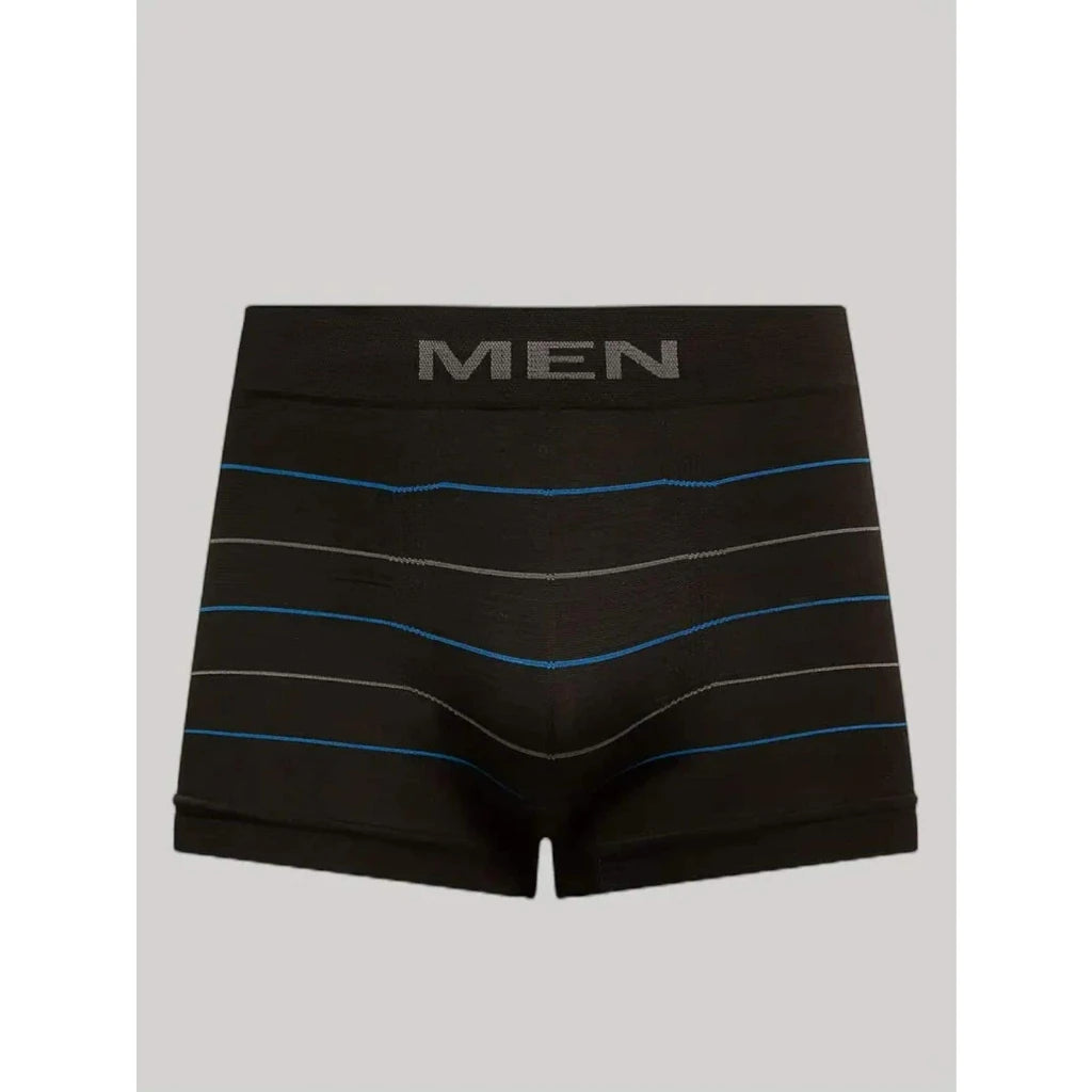 Kit com 5 Cuecas Boxer Masculinas em Microfibra