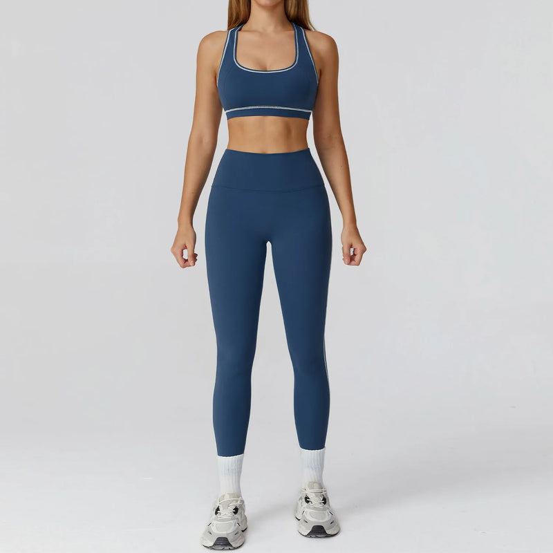 Legging, Top e Cropped de Manga Longa