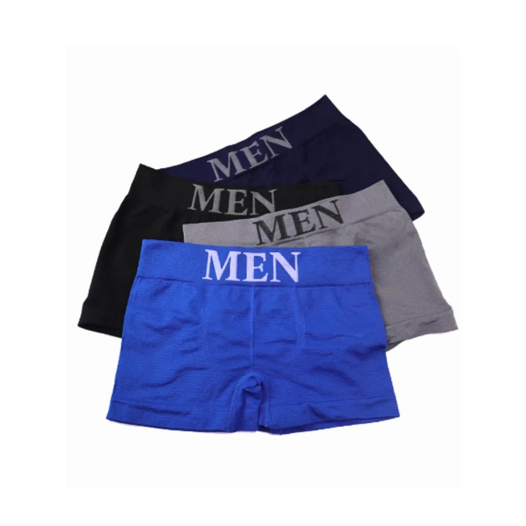 Kit com 10 Cuecas Boxer Masculinas em Microfibra