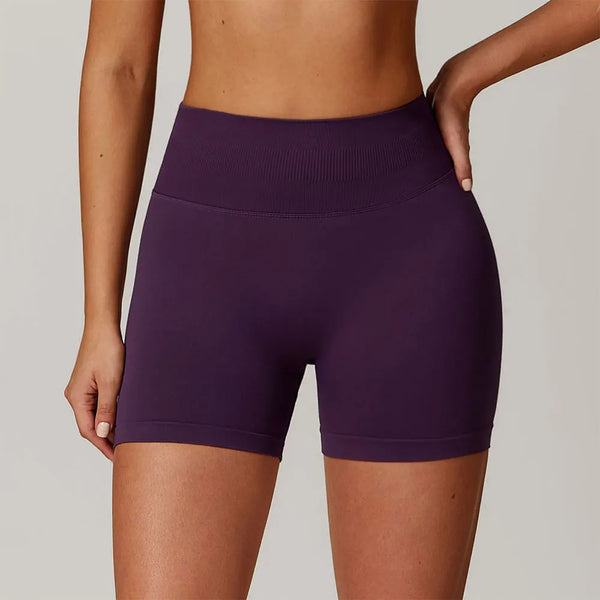 Short Cintura Alta Fitness Feminino Seamless