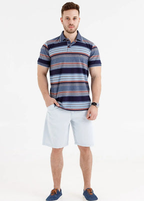 Camisa Masculina Polo Listrada Rapport