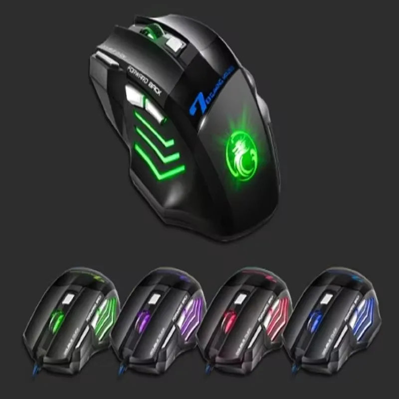 Mouse Gamer X7 com Botões Retroiluminados