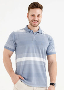 Camisa Masculina Polo Listrada Rapport