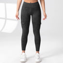 Legging Feminina Cintura Alta com Bolsos Funcionais