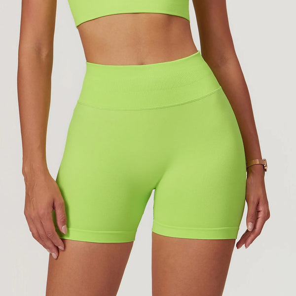 Short Cintura Alta Fitness Feminino Seamless