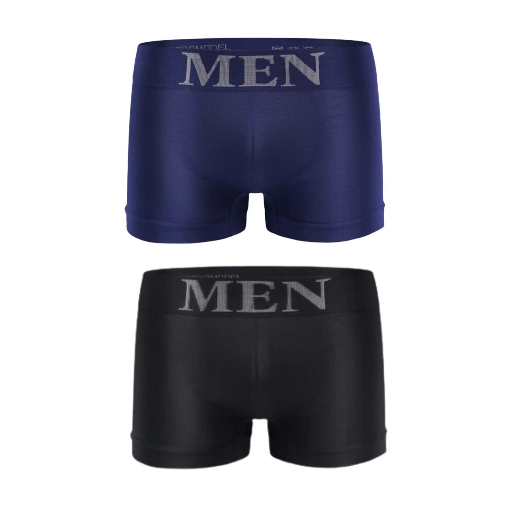 Kit com 10 Cuecas Boxer Masculinas em Microfibra