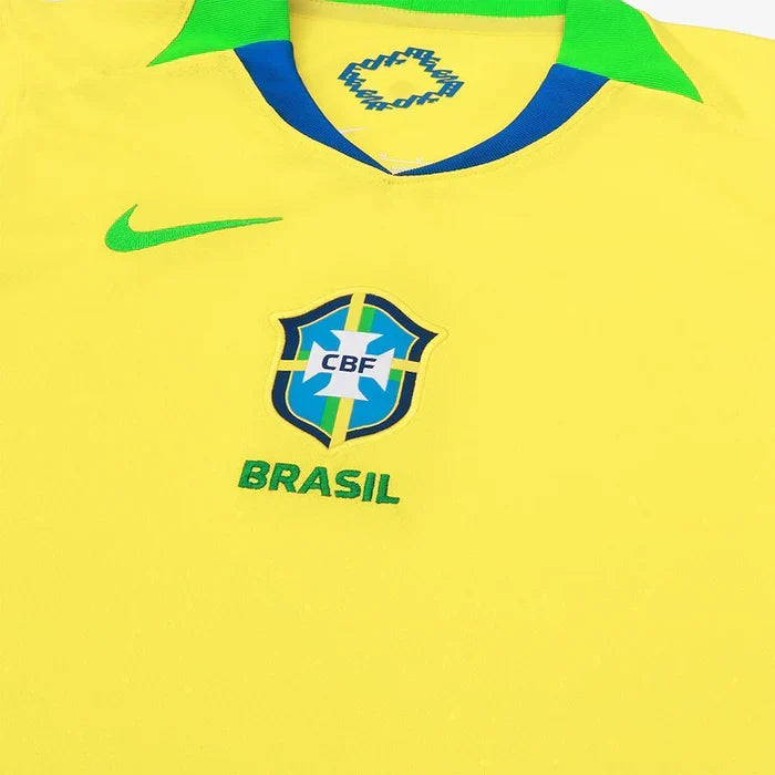 Camisa Brasil I 2025/26 Torcedor Nike Masculina Amarela+Verde+Azul