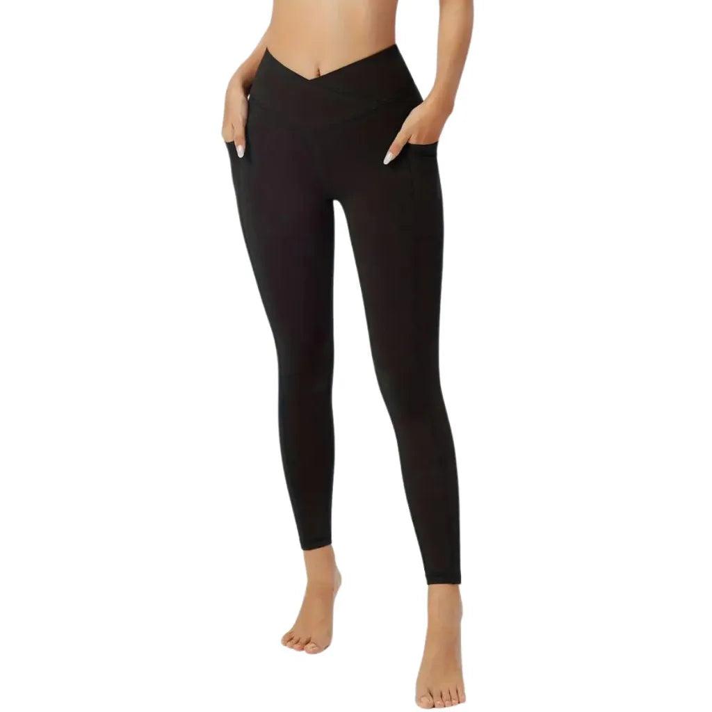 Kit com 2 Calças Legging Preta Básica