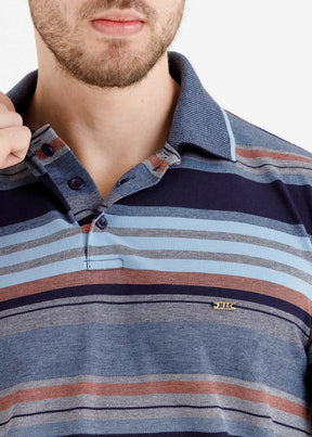 Camisa Masculina Polo Listrada Rapport