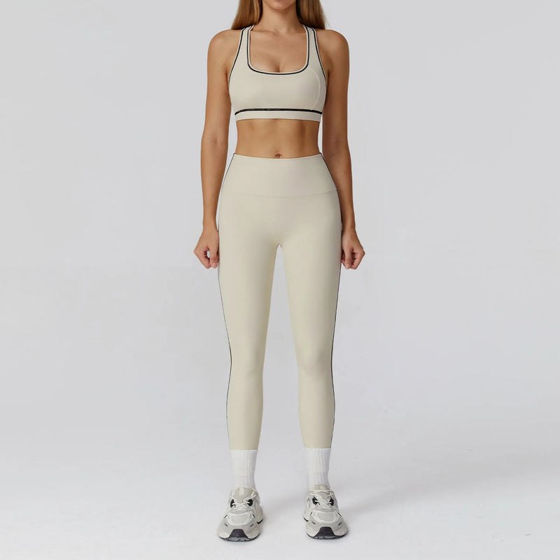 Legging, Top e Cropped de Manga Longa