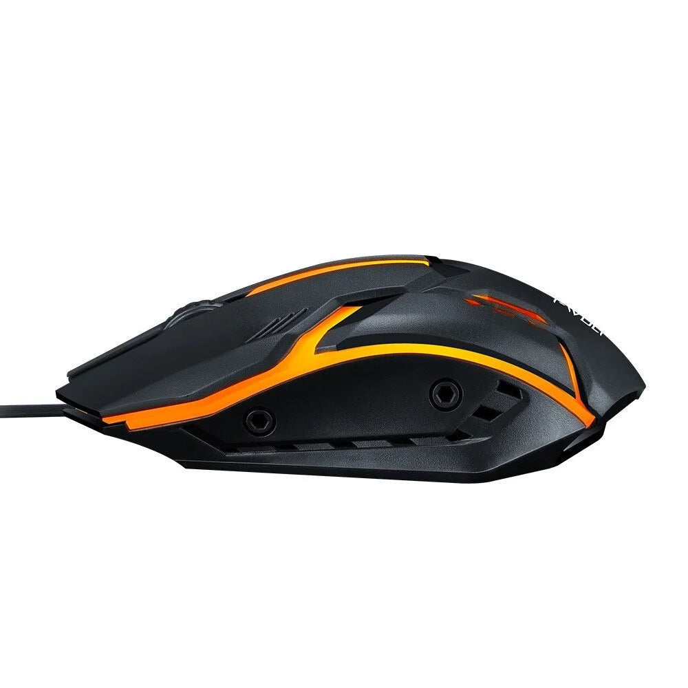 Mouse Gamer ALFA USB 3200dpi com LED RGB