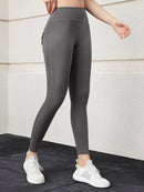 Legging Feminina Esportiva Cintura Alta com Bolsos