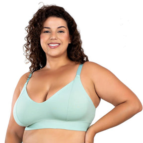 Sutiã Plus Size em Microfibra Reforçada