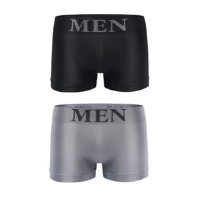 Kit com 5 Cuecas Boxer Masculinas em Microfibra